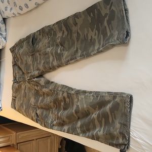 Mens camo fatigue pant